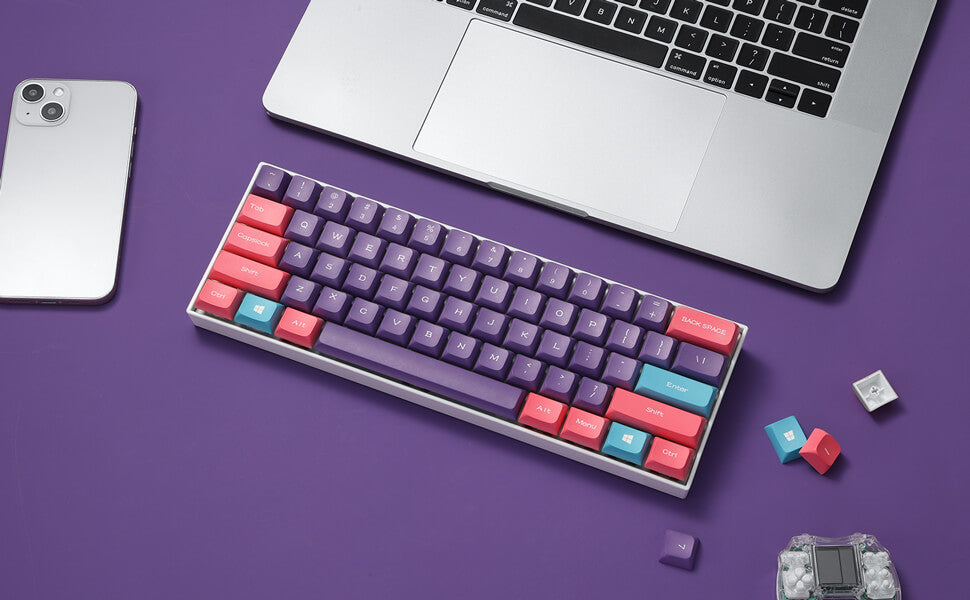 (Only Keycaps) Redragon x LTC PBT Double Shot 112-Key Sub..., image 8 of 13