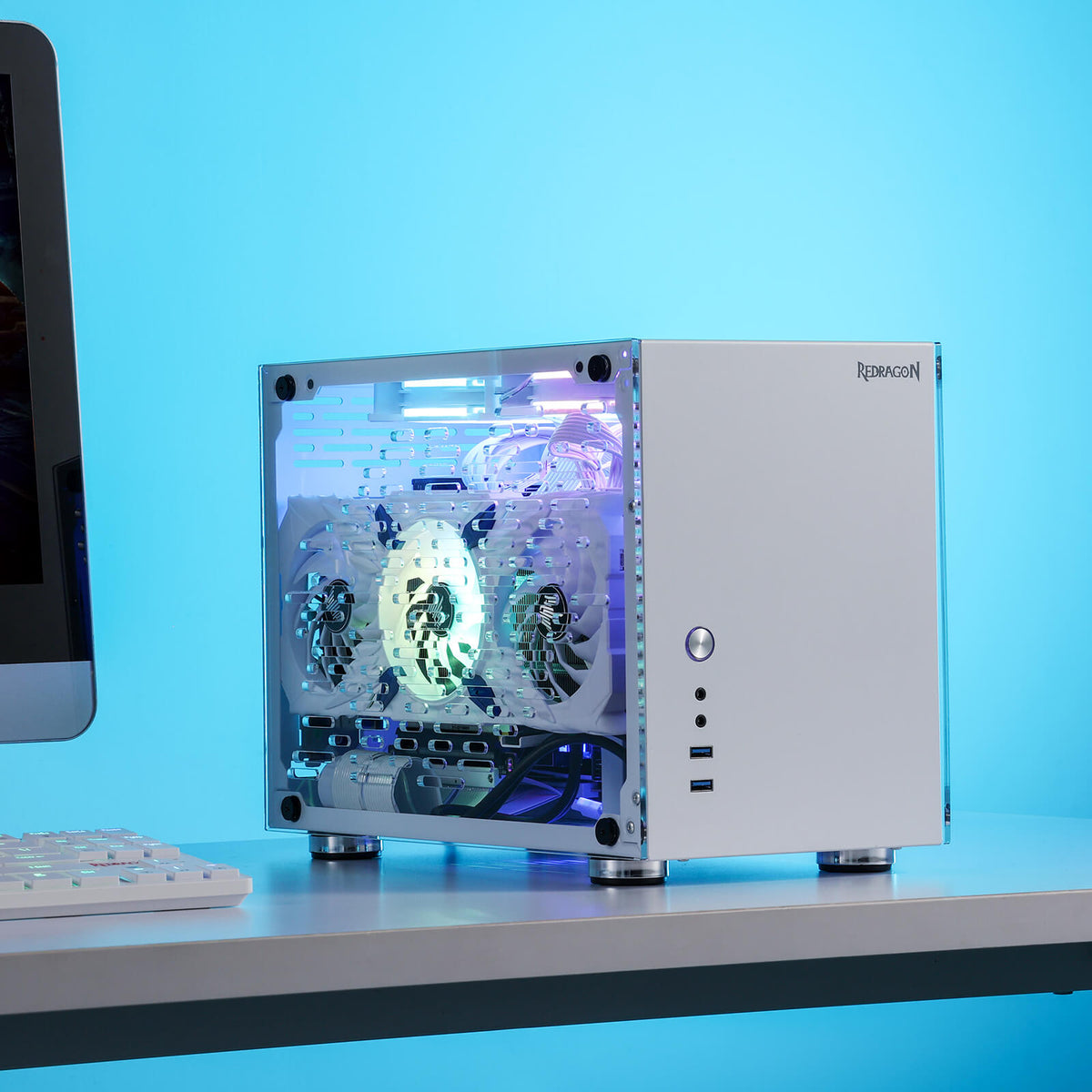 STRAFE EB211 Mini-ITX Gaming PC Case, image 5 of 16
