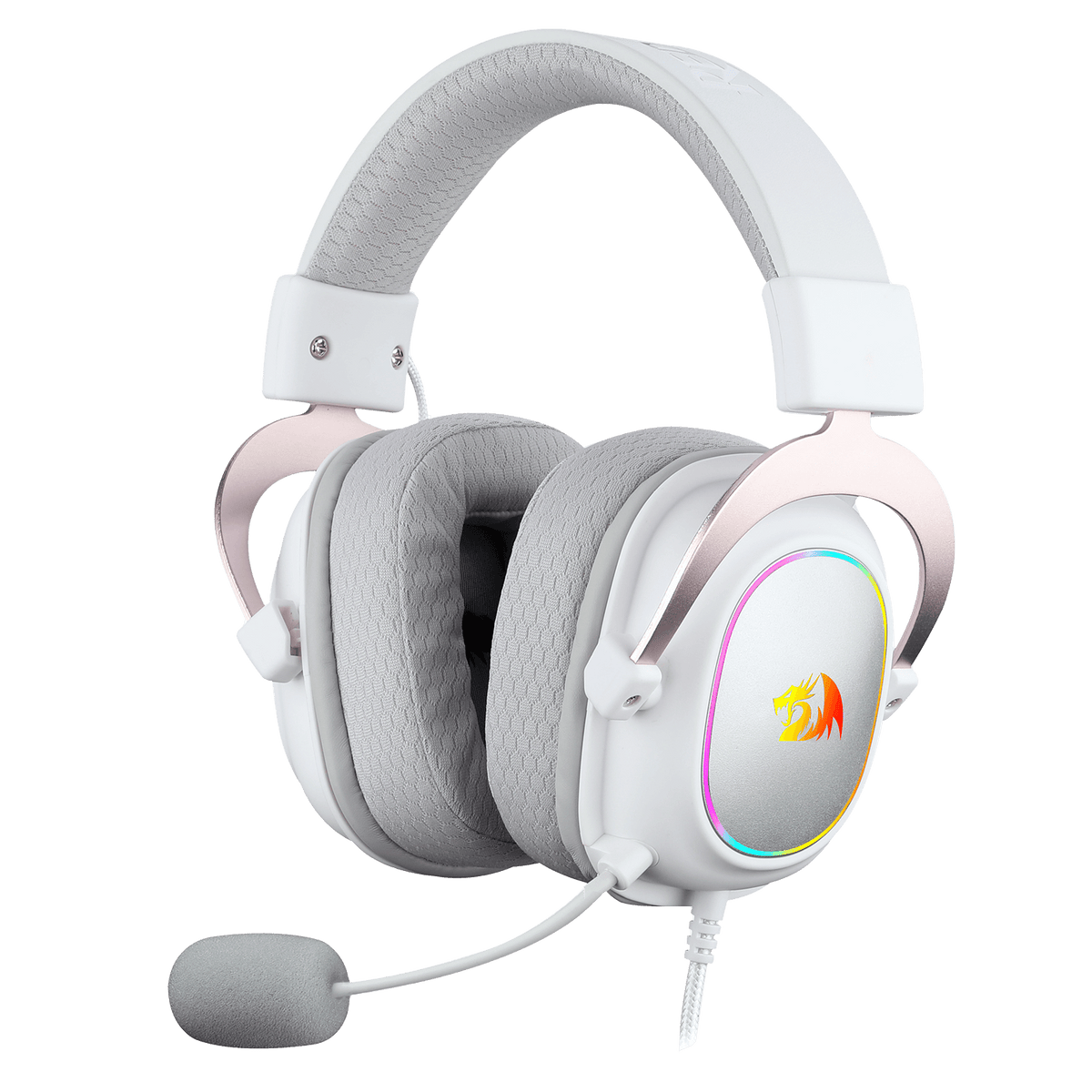 H510 ZEUS-X RGB White Wired Gaming Headset, image 8 of 16