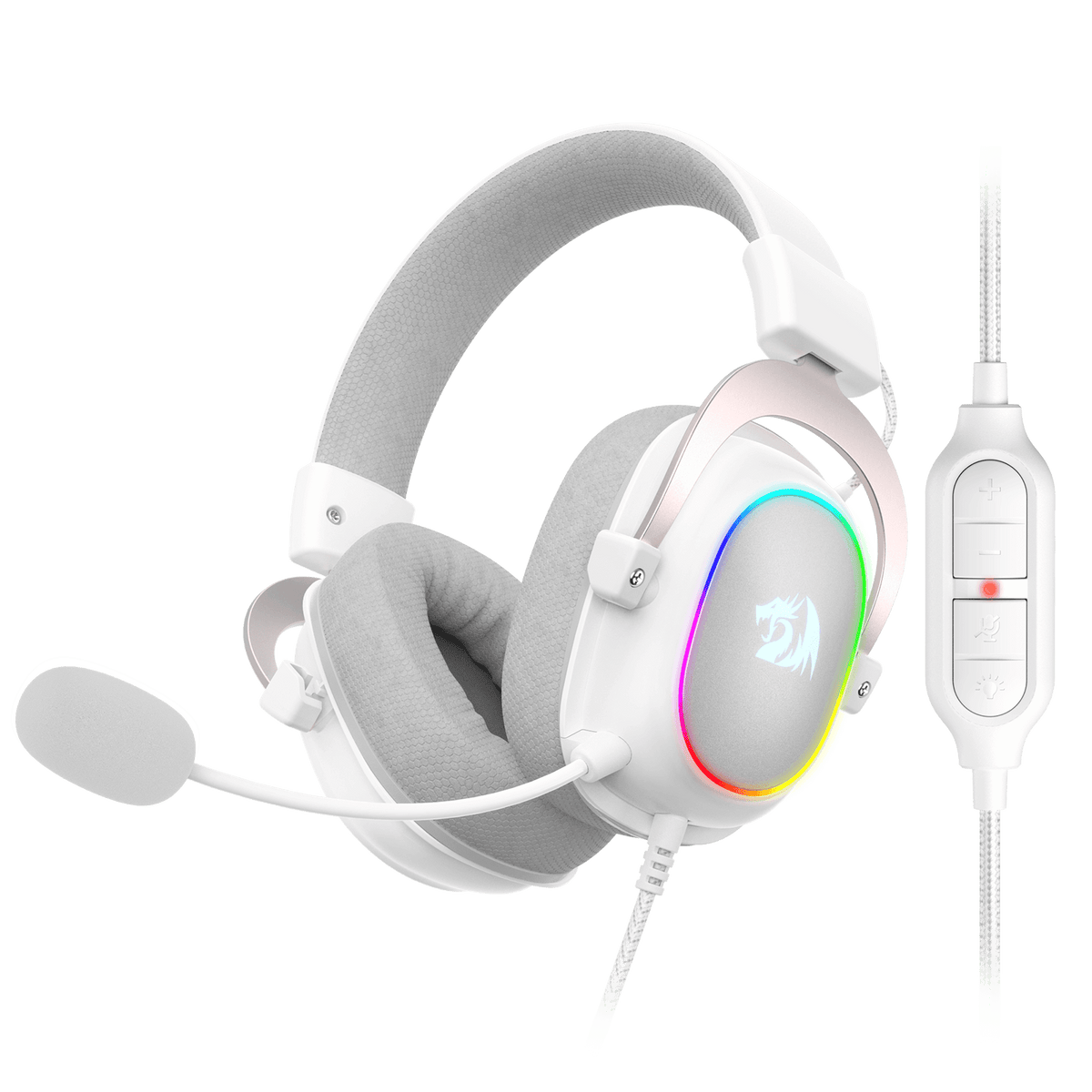 H510 ZEUS-X RGB White Wired Gaming Headset, image 2 of 16