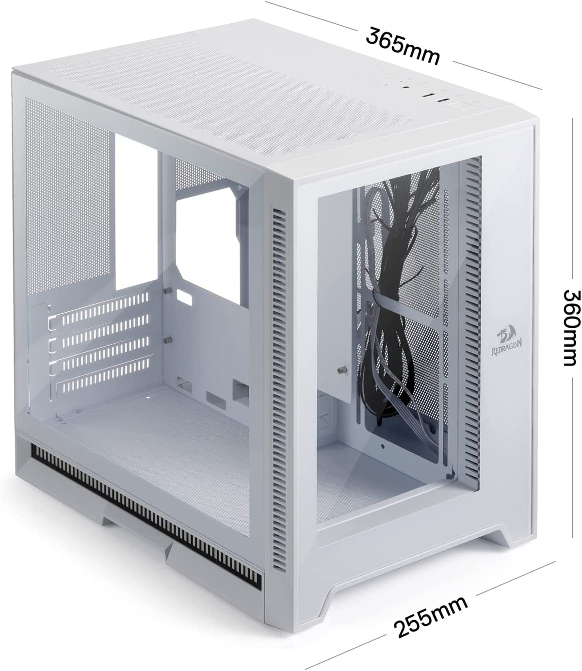 HOT ROD MC211 ITX/M-ATX Gaming PC Case, image 16 of 17 - enlarged view