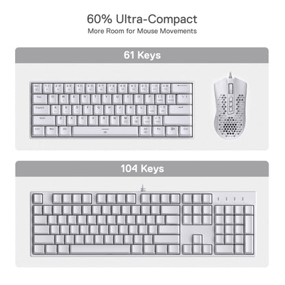 DRAGONBORN K630 Wired 60% Keyboard - thumbnail 16