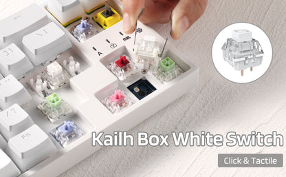 Redragon x LTC Kailh Box Switches White for Mechanical Gaming Keyboard DIY (3... - thumbnail 8
