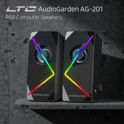 Redragon x LTC AudioGarden AG-201 Computer Speakers - thumbnail 1