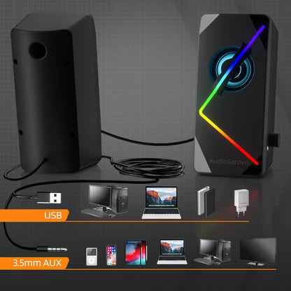 Redragon x LTC AudioGarden AG-201 Computer Speakers - thumbnail 11