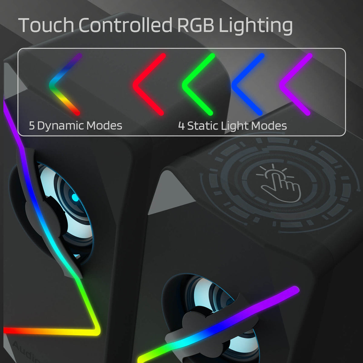 Redragon x LTC AudioGarden AG-201 Computer Speakers, image 9 of 11 - enlarged view
