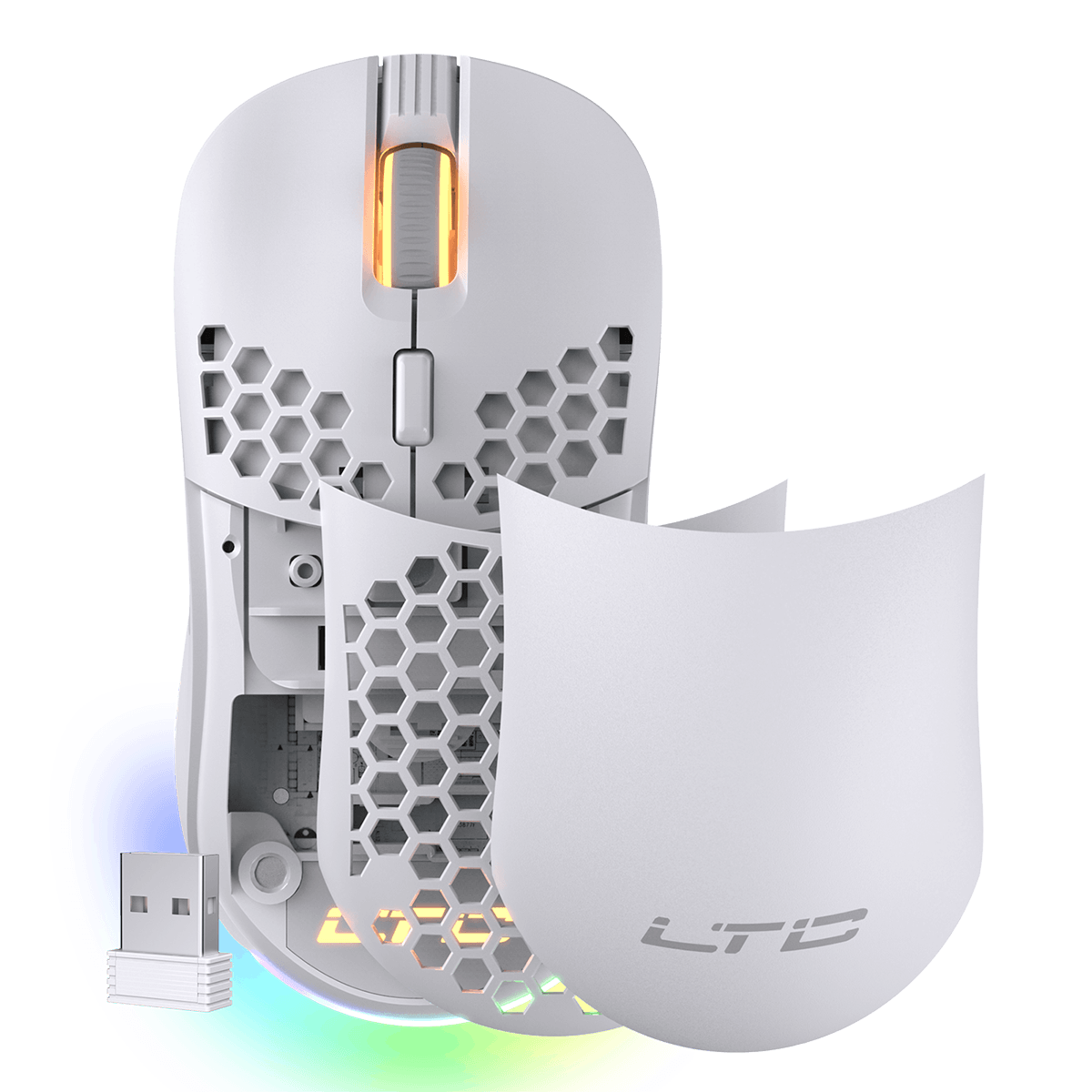 Redragon x LTC RGB Wireless/Wired Gaming Mouse, image 3 of 6