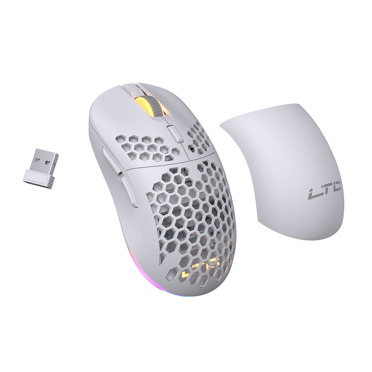 Redragon x LTC RGB Wireless/Wired Gaming Mouse, image 4 of 6