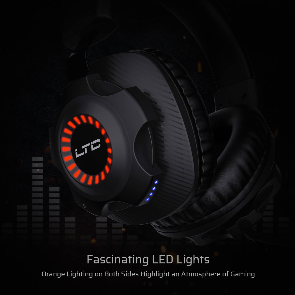 Redragon x LTC SoundSlave 2.4G Wireless/Wired Gaming Headset, image 14 of 15