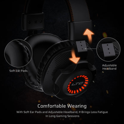 Redragon x LTC SoundSlave 2.4G Wireless/Wired Gaming Headset - thumbnail 15