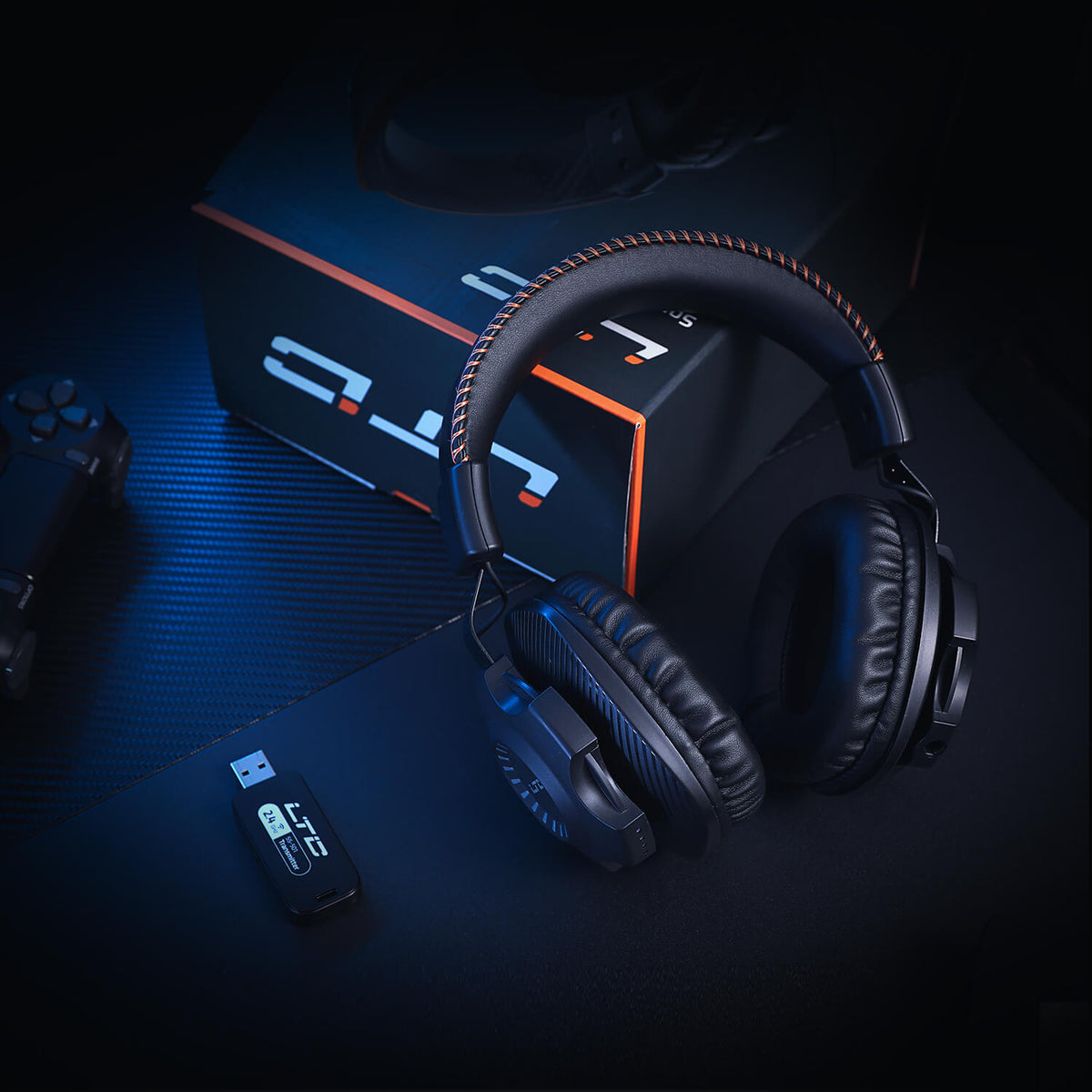 Redragon x LTC SoundSlave 2.4G Wireless/Wired Gaming Headset, image 4 of 15