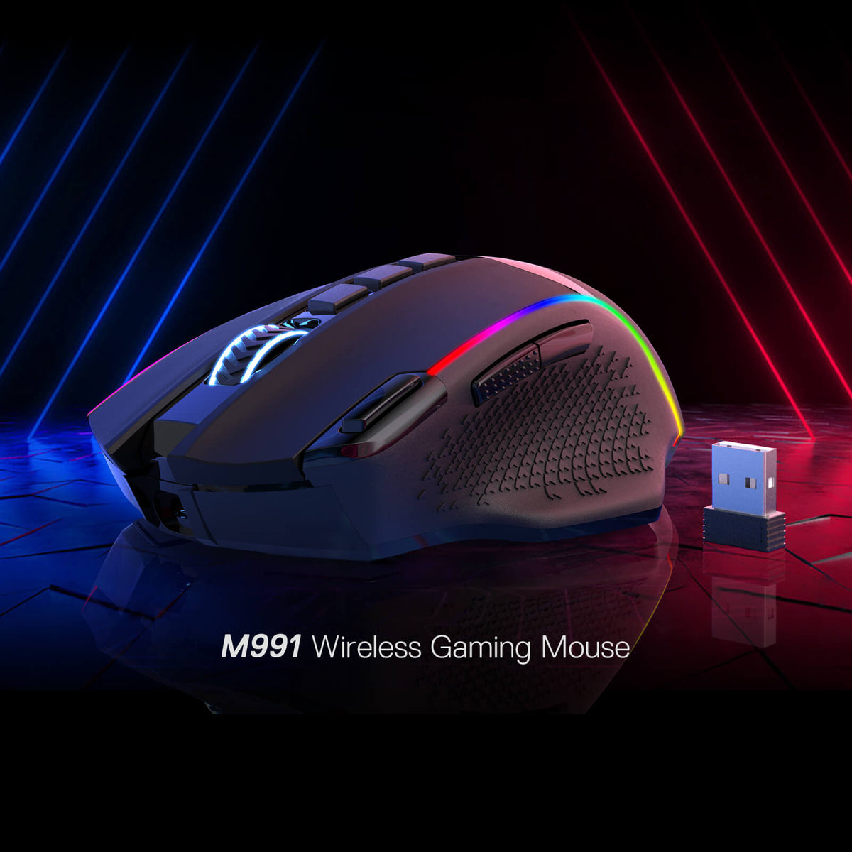 (Open-box) M991 2.4Ghz Wireless FPS Gaming Mouse, image 6 of 29