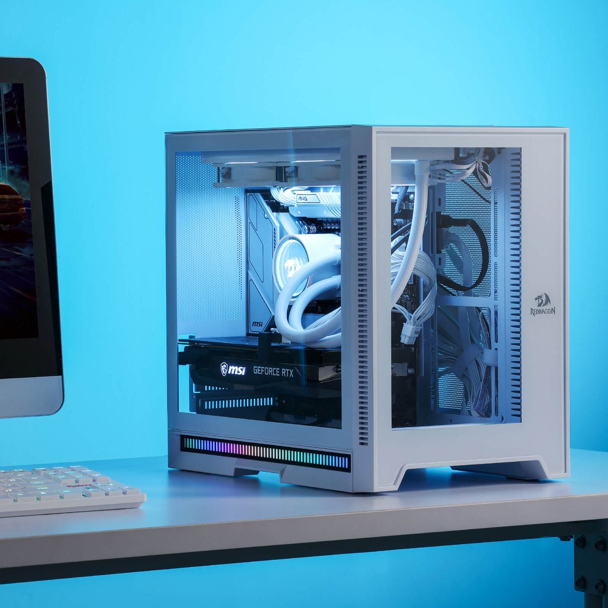 HOT ROD MC211 ITX/M-ATX Gaming PC Case, image 2 of 17 - enlarged view