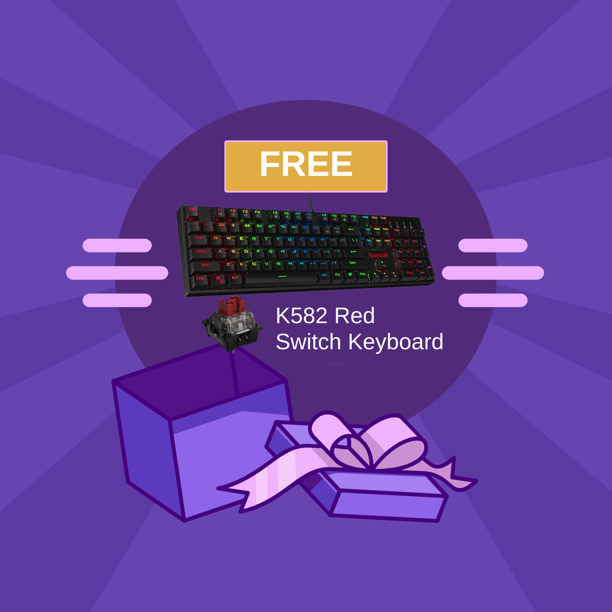 Redragon 3rd Anniversary Mystery Box, image 3 of 6 - enlarged view