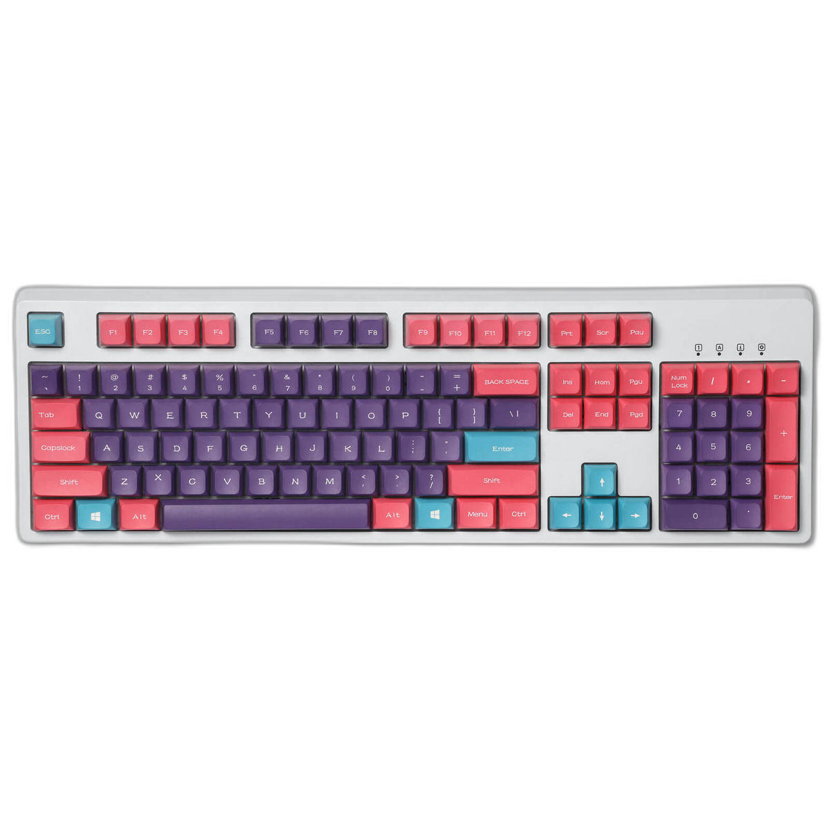(Only Keycaps) Redragon x LTC PBT Double Shot 112-Key Sub..., image 6 of 13