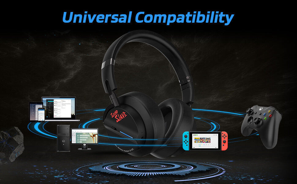 Redragon x LTC 2.4GHz/BT Wireless Headphones with Mic, image 15 of 15 - enlarged view