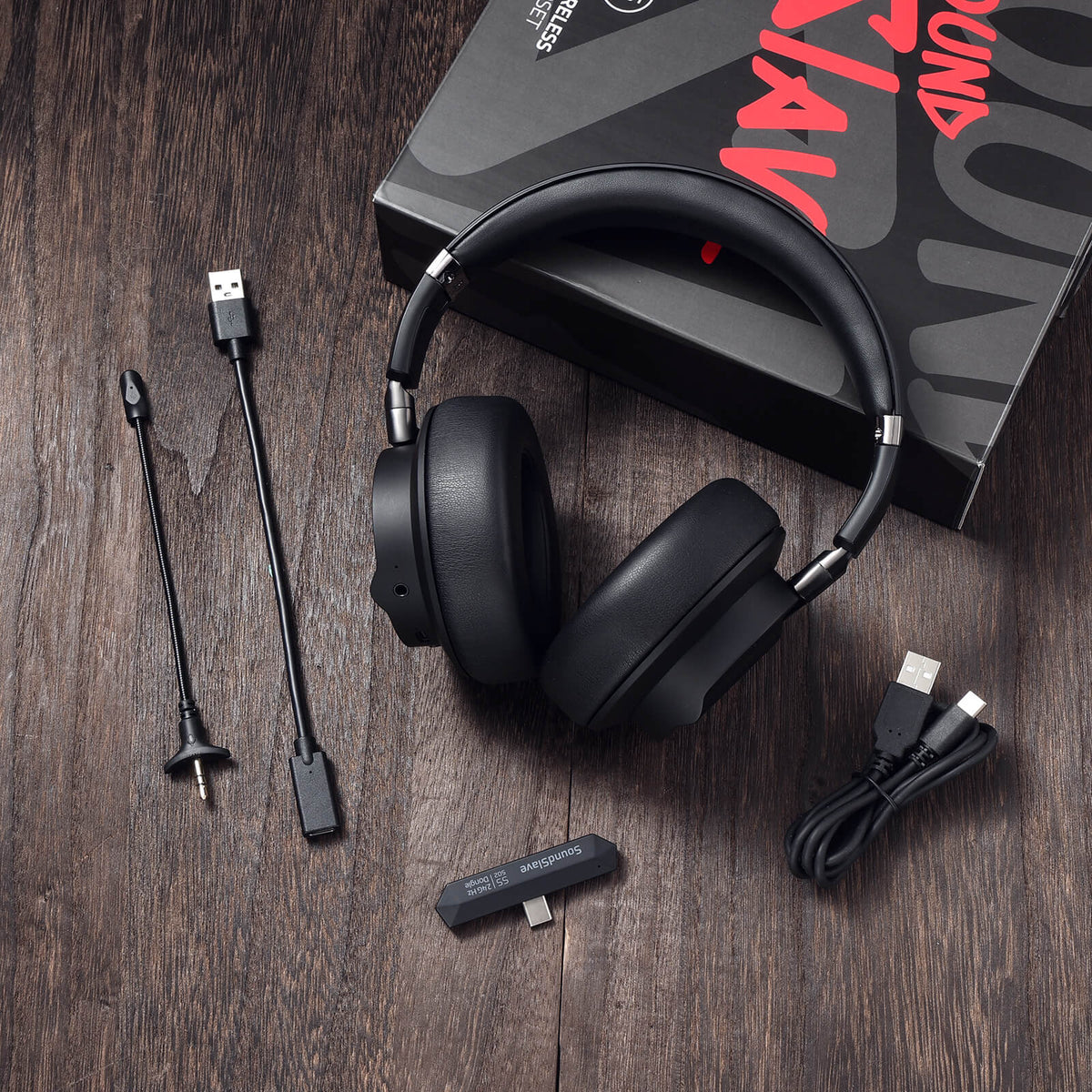 Redragon x LTC 2.4GHz/BT Wireless Headphones with Mic, image 7 of 15
