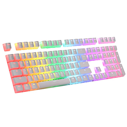 (Only Keycaps) Redragon X LTC PBT Double Shot 108 Pudding Keycaps Set (Ships ... - thumbnail 10