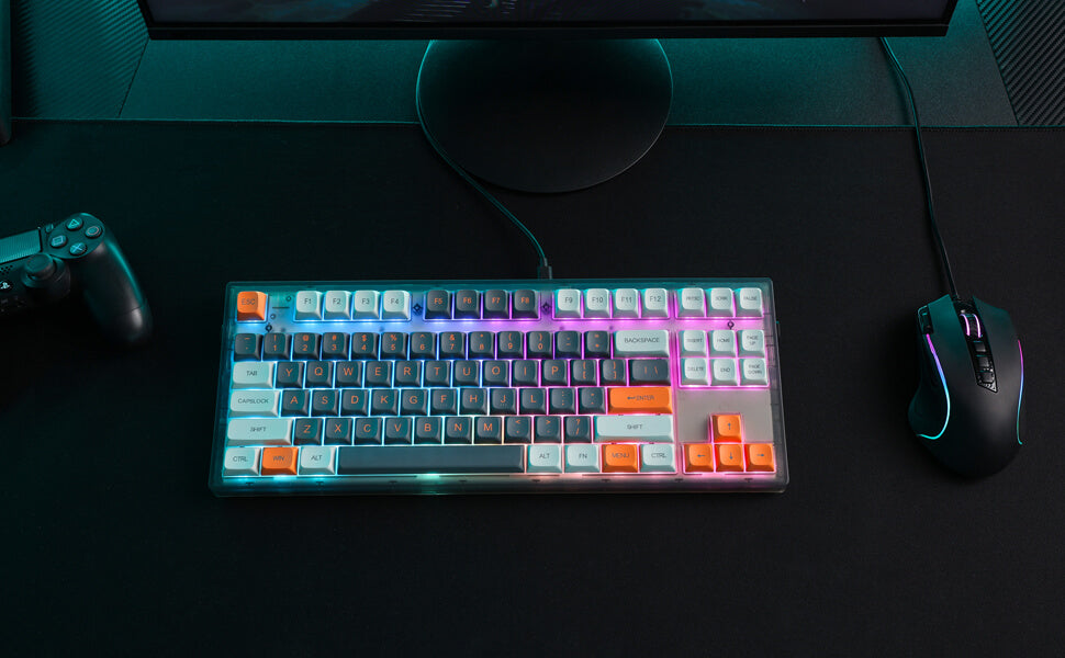 (Only Keycaps) Redragon x LTC PBT Double Shot 112-Key Pud..., image 10 of 10