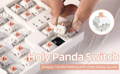 Redragon x LTC Panda Switches for Mechanical Keyboard DIY (30 Pcs) - thumbnail 6