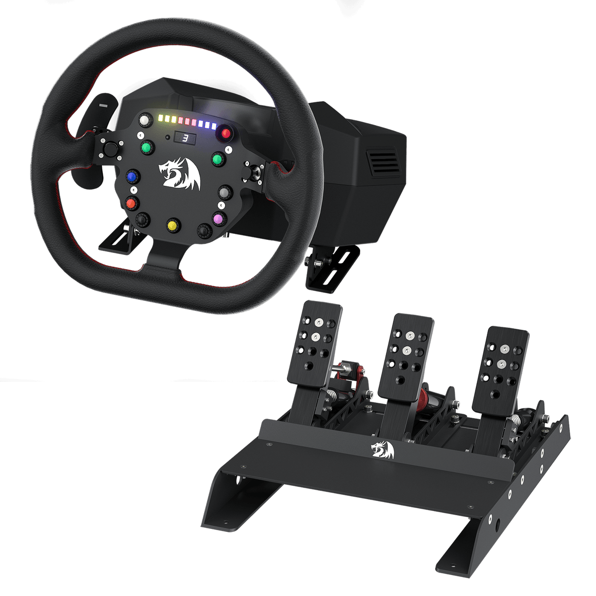 GT32 Racing Wheel & Pedals, image 1 of 15
