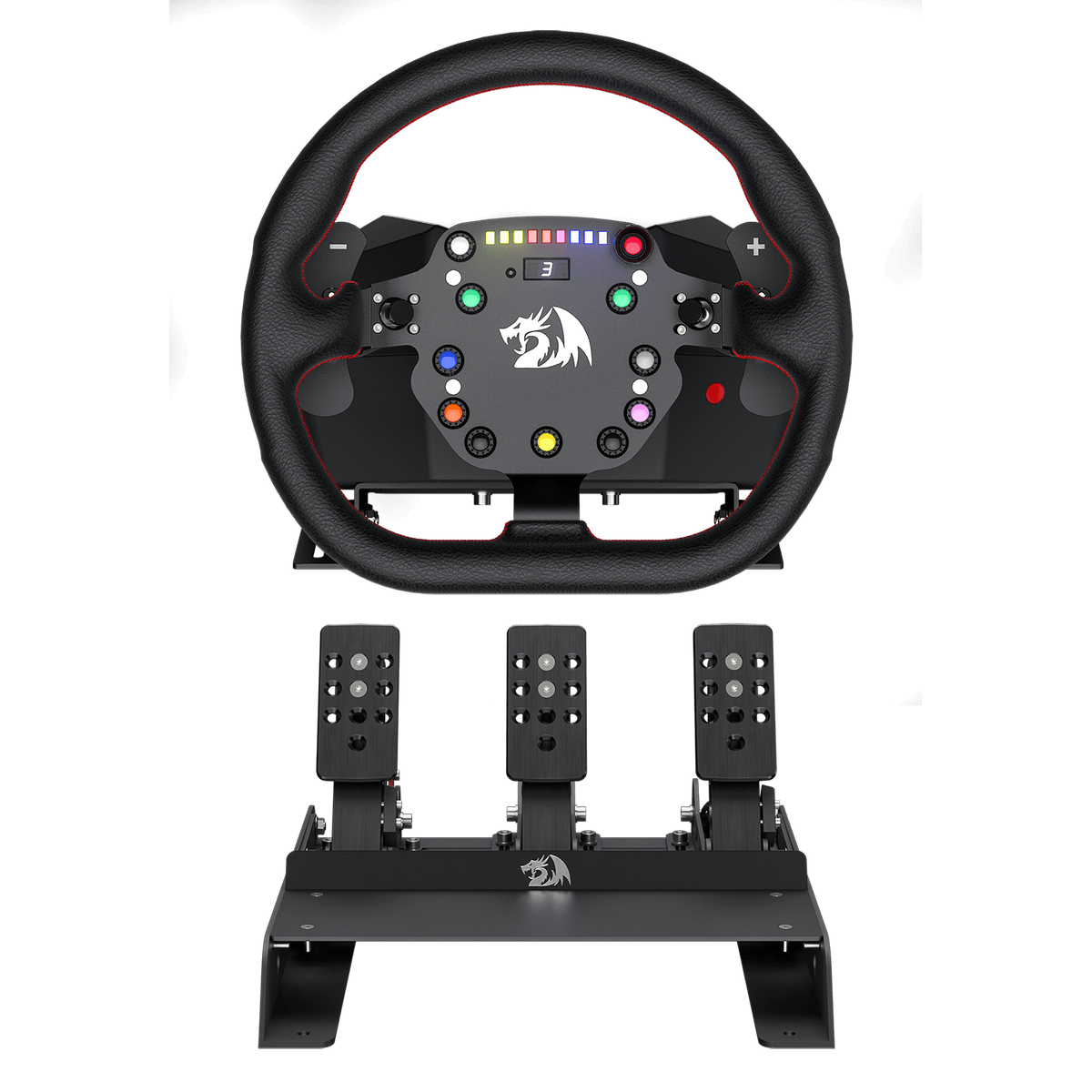 GT32 Racing Wheel & Pedals, image 8 of 15 - enlarged view