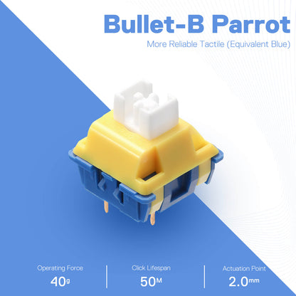 BULLET-B A113 Mechanical Switch (24 pcs Switches) - thumbnail 1