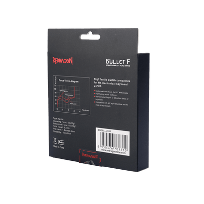 BULLET-F A113 Mechanical Switch (24 pcs Switches, Equivalent Blue) - thumbnail 13