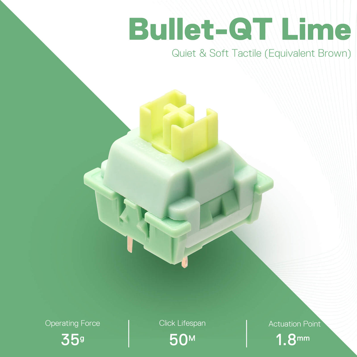 Bullet-QT A113 Mechanical Switch (24 pcs Switches), image 1 of 16