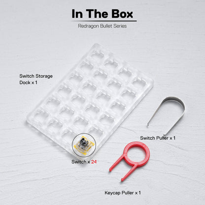 BULLET-S A113 Linear Mechanical Switch (24 pcs Switches) - thumbnail 3