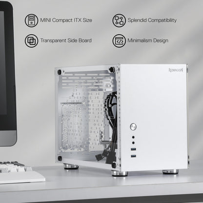 STRAFE EB211 Mini-ITX Gaming PC Case - thumbnail 6
