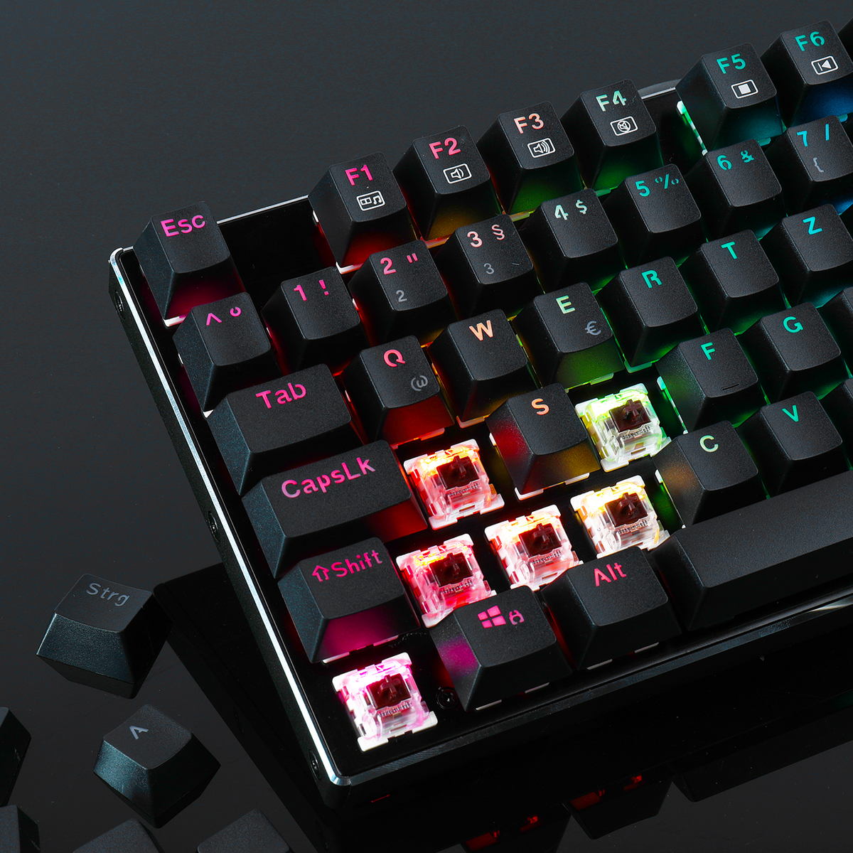 DEVARAJAS K556 - QWERTZ DE Layout, image 3 of 4 - enlarged view