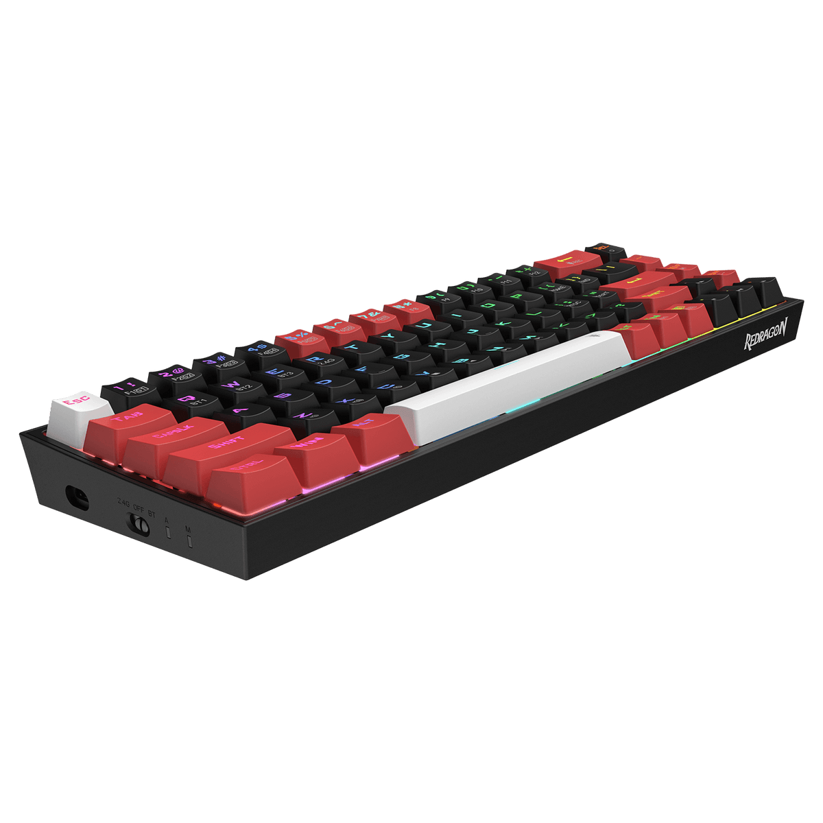CASTOR K631 PRO 65% Wireless RGB Gaming Keyboard, image 5 of 13 - enlarged view