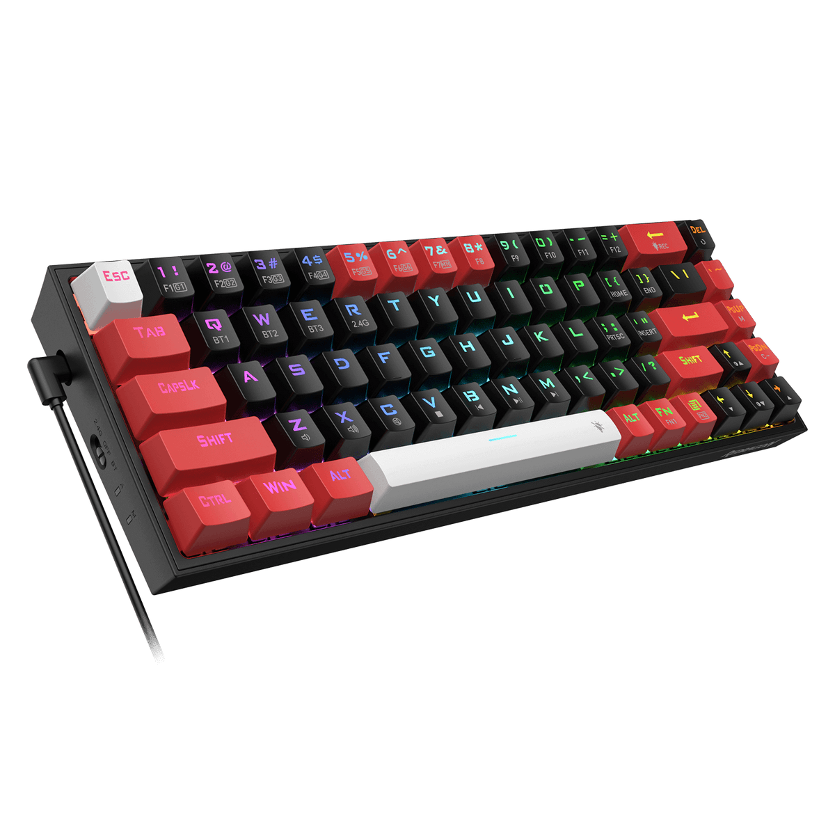 CASTOR K631 PRO 65% Wireless RGB Gaming Keyboard, image 6 of 13