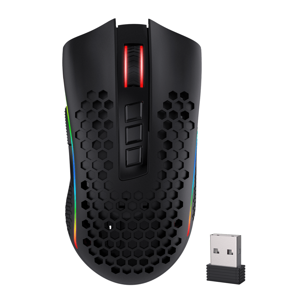 STORM PRO M808 RGB Wireless Gaming Mouse, image 1 of 4 - enlarged view