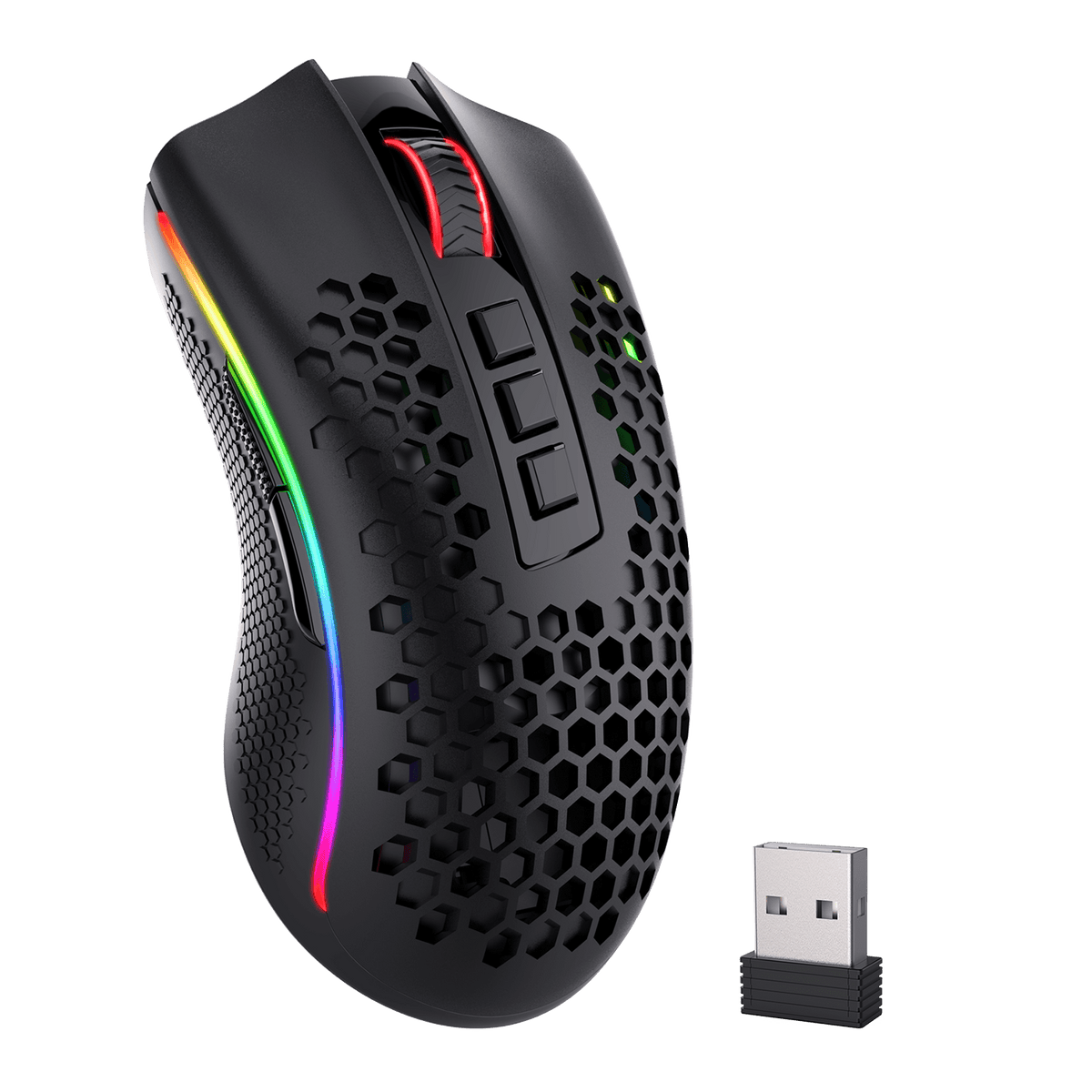 STORM PRO M808 RGB Wireless Gaming Mouse, image 2 of 4