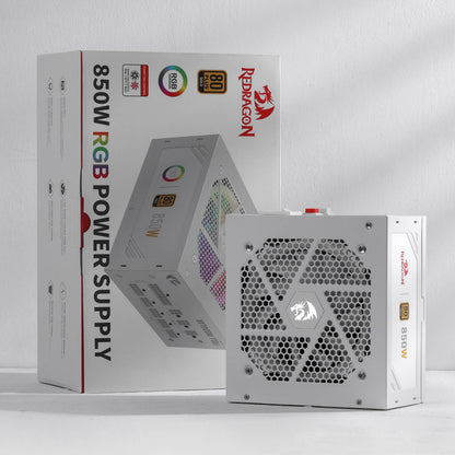 80 Plus® Gold Certified Fully Modular RGB PSU (Black & White) - thumbnail 15