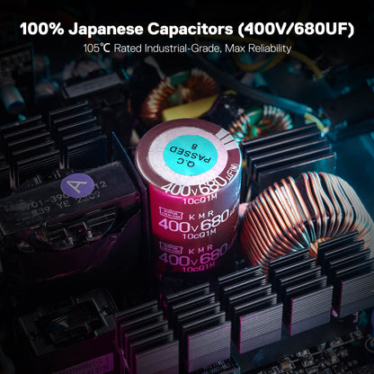 80 Plus® Gold Certified Fully Modular RGB PSU (Black & White) - thumbnail 19