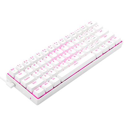 Redragon K630 White 60% Keyboard - thumbnail 9