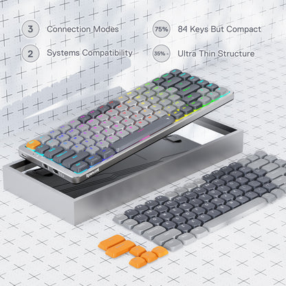 AZURE K652 Wireless Mechanical Keyboard for Mac - thumbnail 4