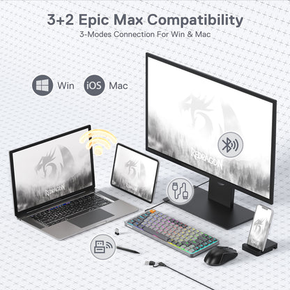 AZURE K652 Wireless Mechanical Keyboard for Mac - thumbnail 7