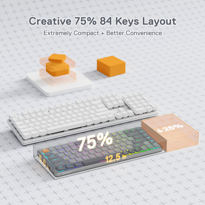 AZURE K652 Wireless Mechanical Keyboard for Mac - thumbnail 6
