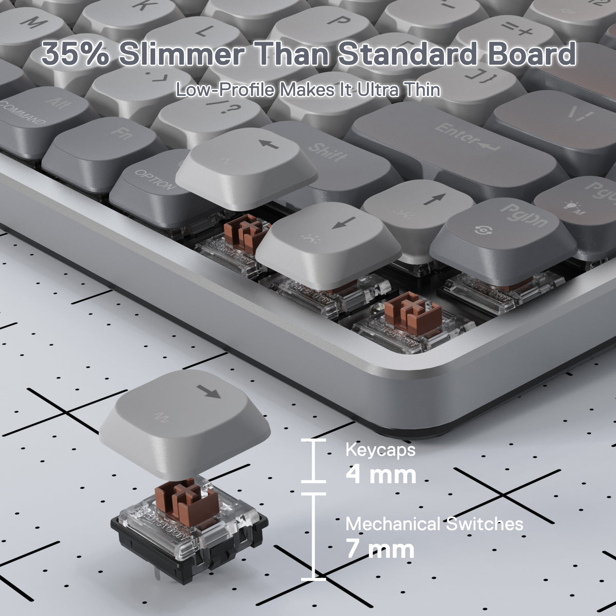 AZURE K652 Wireless Mechanical Keyboard for Mac, image 9 of 12