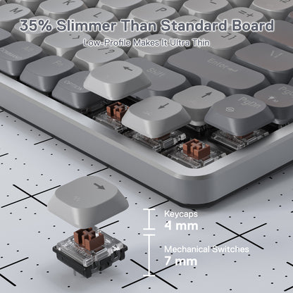 AZURE K652 Wireless Mechanical Keyboard for Mac - thumbnail 9