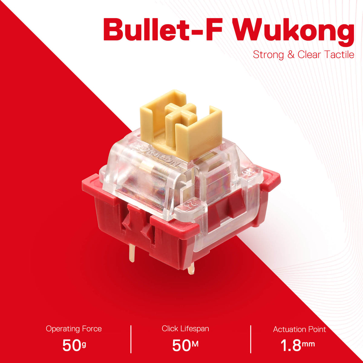 BULLET-F A113 Mechanical Switch (24 pcs Switches, Equival..., image 1 of 16 - enlarged view