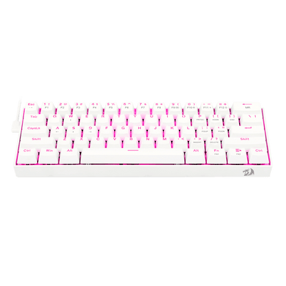 Redragon K630 White 60% Keyboard - thumbnail 5