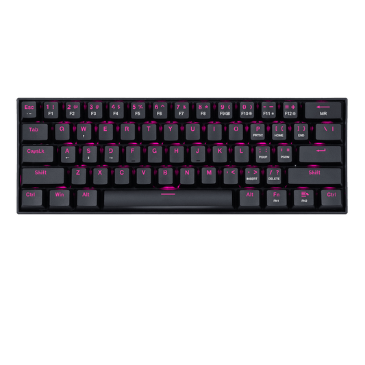 Redragon K630 60% Keyboard Pink LED Backlit