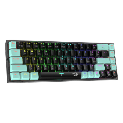 Clavier de jeu sans fil vert CASTOR K631 PRO SE  - thumbnail 3