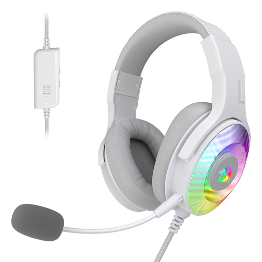 PANDORA H350 White RGB Headset - alternate view