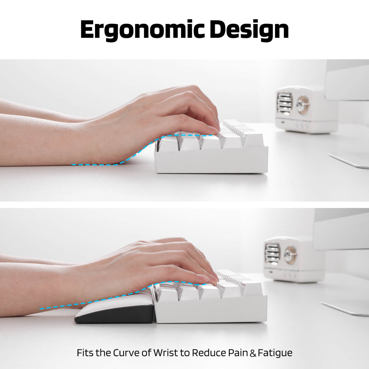 Repose-poignet pour clavier Redragon X LTC , image 5 of 17 - enlarged view